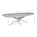 STARFURN Eettafel Eiken eettafel Cloud 210 cm Naturel Poot Zand-Eettafels-Starfurn