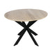 STARFURN Eettafel Eiken eettafel Ferris Rond 110 cm Naturel 110x110x76 cm-Eettafels-Starfurn
