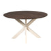 STARFURN Eettafel Madison Bruin 150 cm Poot Zand 150x150x76 cm-Eettafels-Starfurn