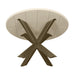 STARFURN Eettafel Madison Zand 130 cm 130x130x76 cm-Eettafels-Starfurn
