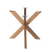 STARFURN Eettafel Matrixpoot ovaal/rechthoek Bronze 160x73x73 cm-Eettafels-Starfurn