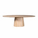 STARFURN Eettafel Riga 240 cm Naturel Eiken 240x120x76 cm-Eettafels-Starfurn