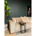 STARFURN Eettafel Slider Nova Zwart marble 40x30x54 cm-Eettafels-Starfurn