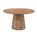 STARFURN Eettafel Solana 130 cm Naturel 130x130x76 cm-Eettafels-Starfurn