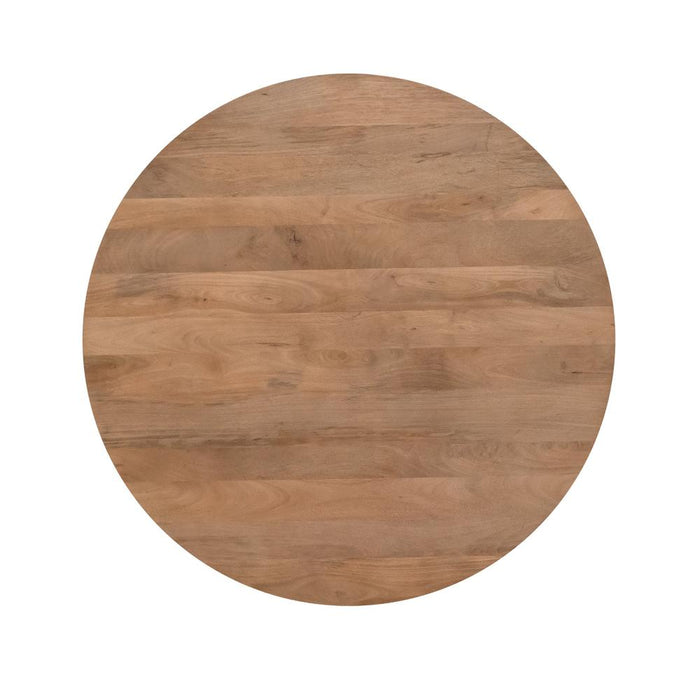 STARFURN Eettafel Solana 130 cm Naturel 130x130x76 cm-Eettafels-Starfurn