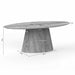 STARFURN Eettafel Solana 210 cm Ovaal Taupe 210x110x76 cm-Eettafels-Starfurn
