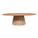STARFURN Eettafel Solana 240 cm Naturel Ovaal 240x120x76 cm-Eettafels-Starfurn