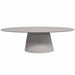 STARFURN Eettafel Solana 240 cm Ovaal Taupe 240x120x76 cm-Eettafels-Starfurn