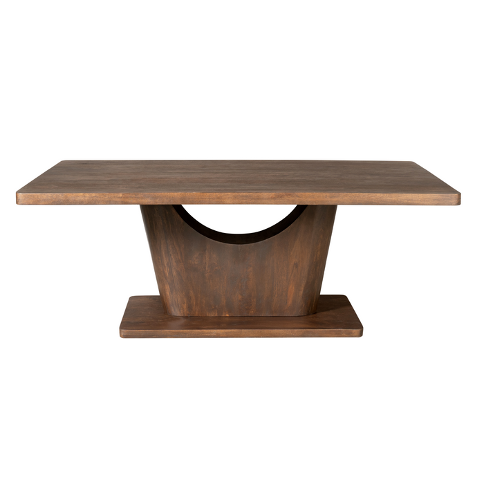 STARFURN Eettafel Voco 240 cm Bruin 240x110x76 cm
