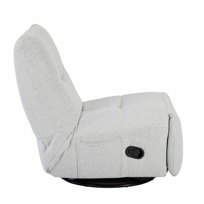 STARFURN Fauteuil Relaxfauteuil Lazy Licht Grijs 78x97x90 cm-Fauteuils-Starfurn