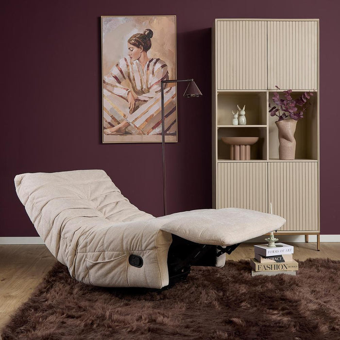 STARFURN Fauteuil Relaxfauteuil Zen Beige 78x97x90 cm-Fauteuils-Starfurn