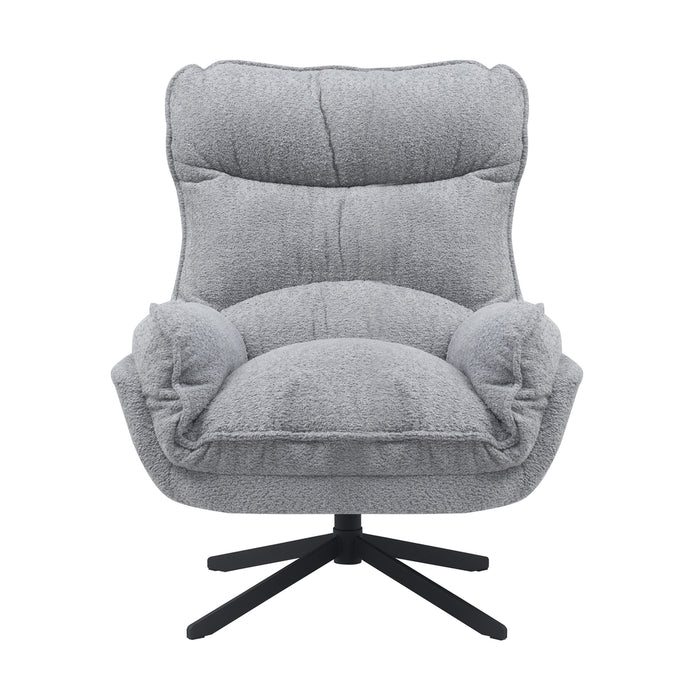 STARFURN Fauteuil Vera Licht Grijs 115x83x59 cm-Fauteuils-Starfurn