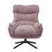 STARFURN Fauteuil Vera Roze Metaal 115 cm 115x83x59 cm-Fauteuils-Starfurn