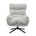 STARFURN Fauteuil Vera Wit Metaal 115 cm 115x83x59 cm-Fauteuils-Starfurn