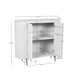 STARFURN Kabinet kast Solana Zand Mangohout 115 cm-Dressoirs-Starfurn