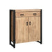 STARFURN Kabinetkast Britt Mangohout Naturel 100cm-Opbergkasten-Starfurn