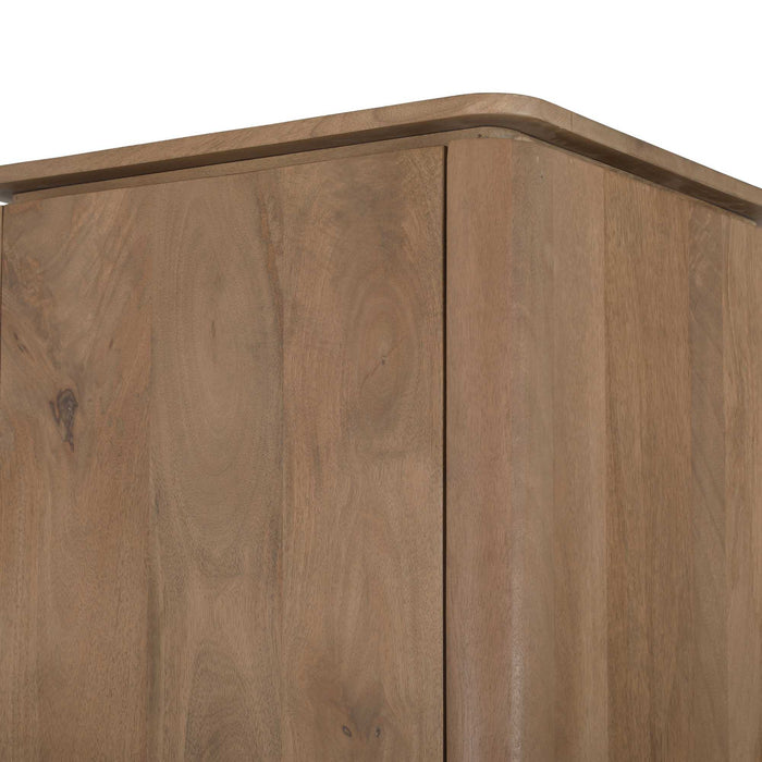 STARFURN Kabinetkast Dallas Naturel Mangohout 55 cm-Opbergkasten-Starfurn