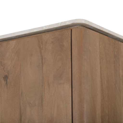 STARFURN Kabinetkast Dallas Naturel Mangohout 55 cm-Opbergkasten-Starfurn