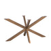 STARFURN Matrixpoot Brons Ovaal/Rechthoek 140 cm Koker 4x8 cm-Tafelpoten-Starfurn