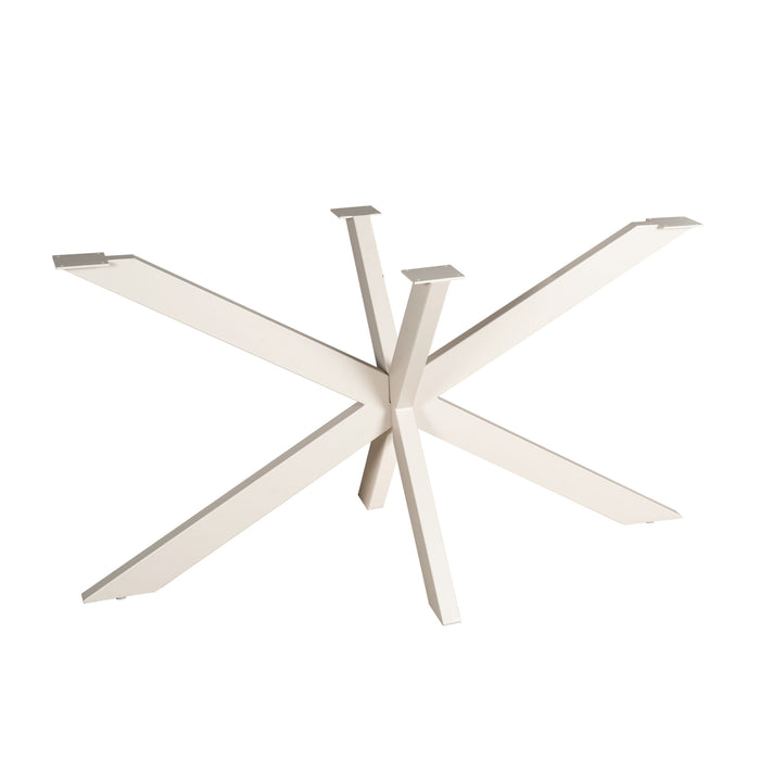 STARFURN Matrixpoot Zand Ovaal/Rechthoek 140 cm Koker 4x8 cm-Tafelpoten-Starfurn
