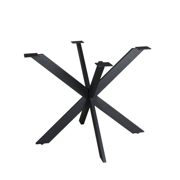 STARFURN Matrixpoot Zwart Rond Koker 2,5x7,5 cm-Tafelpoten-Starfurn