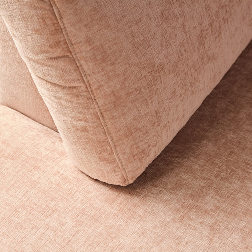STARFURN MySofa Alma Hoekbank Roze 2,5 zits+Divan Rechts-Banken-Starfurn