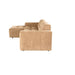 STARFURN MySofa Ruby Hoekbank Camel Lounge L + 2,5 zits AR-Banken-Starfurn