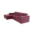 STARFURN MySofa Ruby Hoekbank Paars Lounge L + 2,5 zits AR-Banken-Starfurn