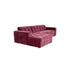 STARFURN MySofa Ruby Hoekbank Paars Lounge L + 2,5 zits AR-Banken-Starfurn