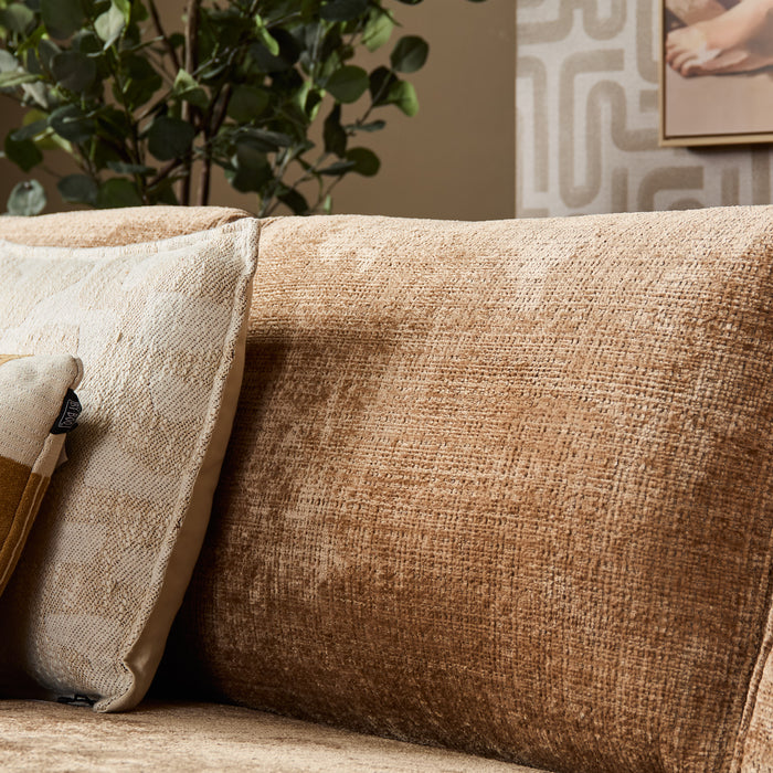 STARFURN MySofa Teddy Hoekbank Cinnamon Divan Links+2,5 zits