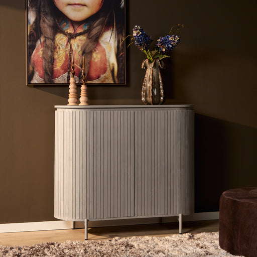 STARFURN Opbergkast Kabinet kast Solana 115 cm Taupe 115x45x100 cm-Opbergkasten-Starfurn