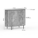 STARFURN Opbergkast Solana 115 cm Naturel 115x45x100 cm-TV-meubels-Starfurn