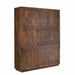 STARFURN Opbergkast Vakkenkast Brussel Bruin XL 160 cm 160x45x200 cm-Opbergkasten-Starfurn