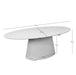 STARFURN Ovale eettafel Solana Zand Mangohout 210 cm-Eettafels-Starfurn