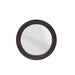 STARFURN Ronde spiegel Dide Bruin Mangohout 40 cm-Spiegels-Starfurn