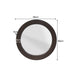 STARFURN Ronde spiegel Dide Bruin Mangohout 40 cm-Spiegels-Starfurn