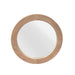 STARFURN Ronde spiegel Dide Naturel Mangohout 40 cm-Spiegels-Starfurn