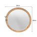 STARFURN Ronde spiegel Dide Naturel Mangohout 60 cm-Spiegels-Starfurn