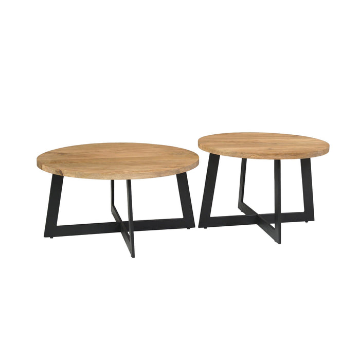 STARFURN Salontafel Atlanta | 70 cm | Set van 2-Salontafels-Starfurn