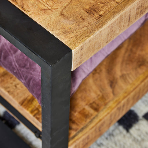 STARFURN Salontafel Boaz met onderblad 110 cm 110x60x45 cm-Salontafels-Starfurn