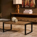 STARFURN Salontafel Britt Mangohout Naturel 110x60-Salontafels-Starfurn