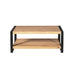 STARFURN Salontafel Britt Mangohout Naturel 110x60 Onderblad-Salontafels-Starfurn