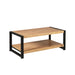STARFURN Salontafel Britt Mangohout Naturel 110x60 Onderblad-Salontafels-Starfurn