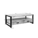 STARFURN Salontafel Britt Mangohout Naturel 120x60 Vier Lades-Salontafels-Starfurn