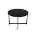 STARFURN Salontafel Collin Zwart marmer 75 cm 75x75x45 cm-Salontafels-Starfurn