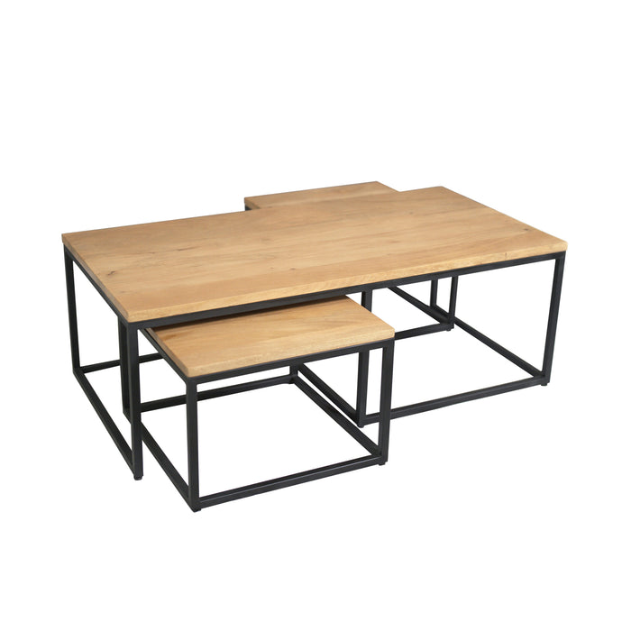 STARFURN Salontafel Dakota | 120 cm | Set van 3-Salontafels-Starfurn