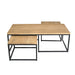 STARFURN Salontafel Dakota | 120 cm | Set van 3-Salontafels-Starfurn