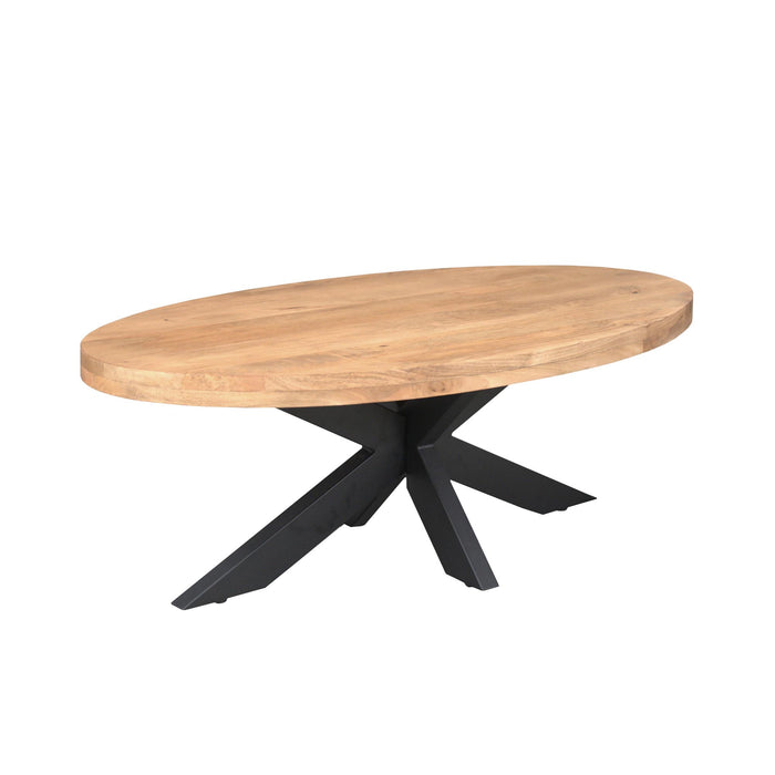 STARFURN Salontafel Dakota | 130 cm | Ovaal-Salontafels-Starfurn