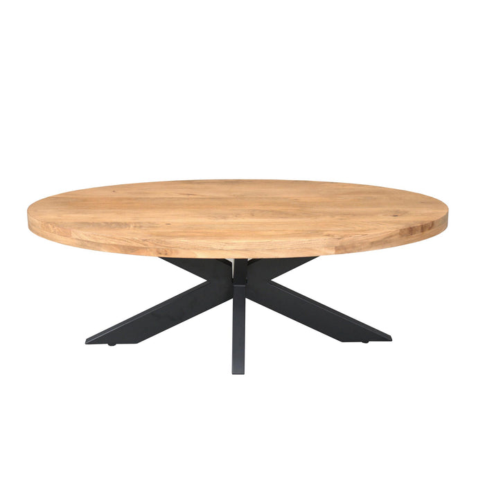 STARFURN Salontafel Dakota | 130 cm | Ovaal-Salontafels-Starfurn