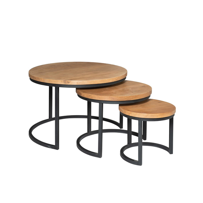 STARFURN Salontafel Dakota | 70 cm | Set van 3-Salontafels-Starfurn